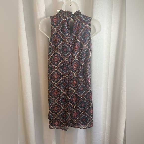 Speechless Tunic Geometric Chiffon Dress NWT Nordstrom Size Small‎ 0381 - Picture 4 of 10